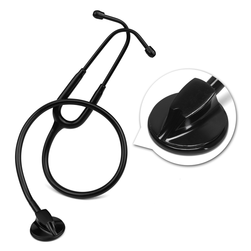 Medical Laboratory Science - Całkowicie czarny stetoskop medyczny dla lekarza